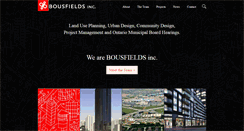 Desktop Screenshot of bousfields.ca